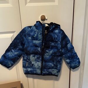 Kids Blue Puffer Jacket